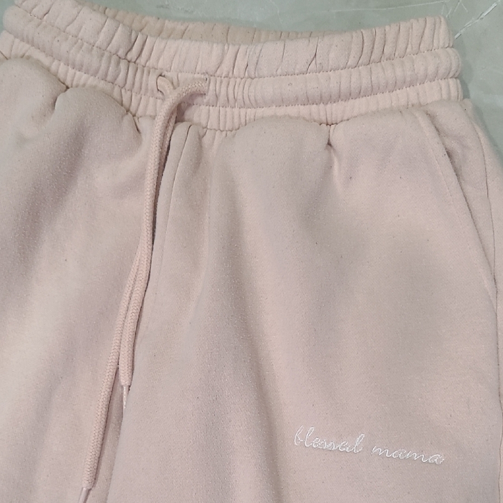 Zenana Outfitters Light Pink Joggers - Picture 4 of 6